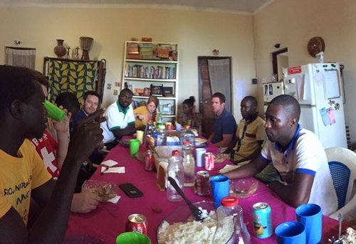 Lunch in Guinea-Bissau