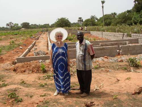 The WAVS School being built