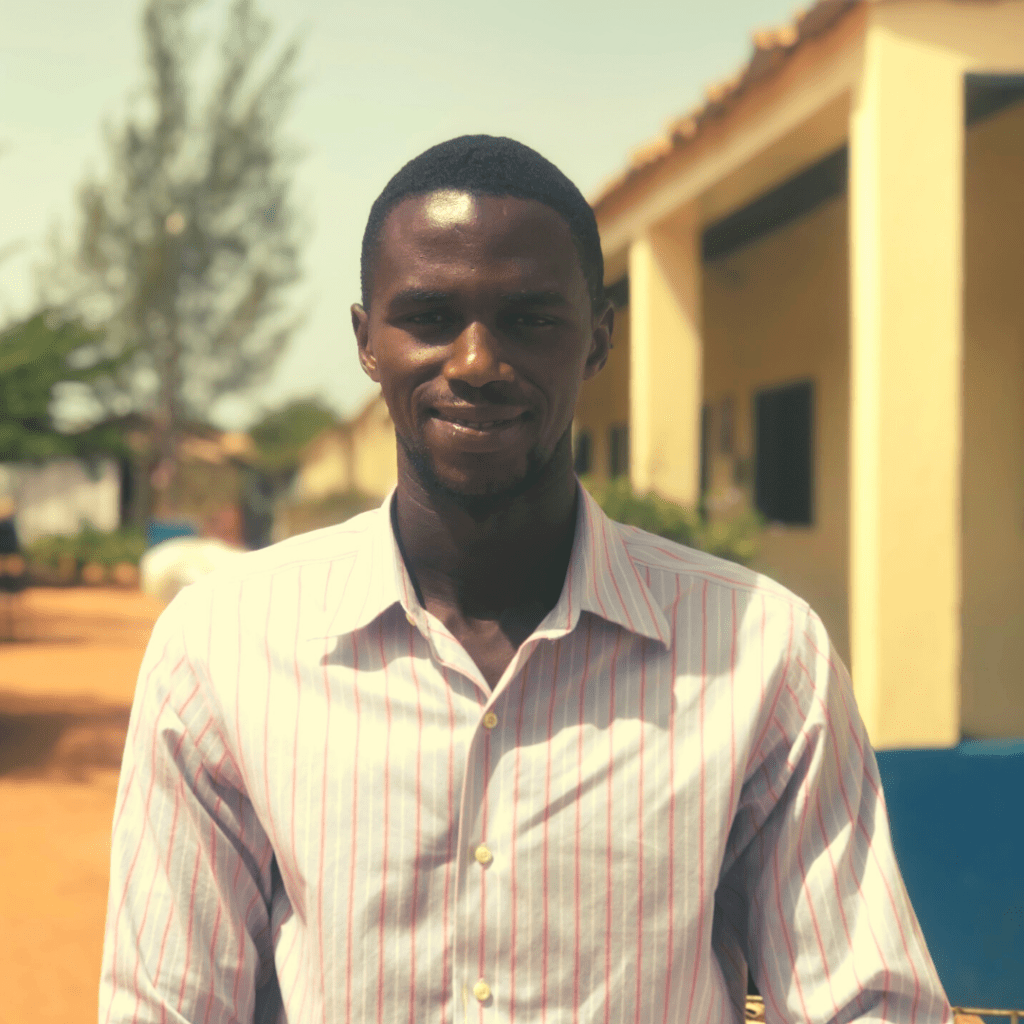 Mussa was a student at the WAVS School and is now on staff and has a good income. He is overcoming poverty through work.
