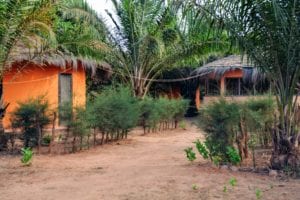 Huts in Guinea-Bissau