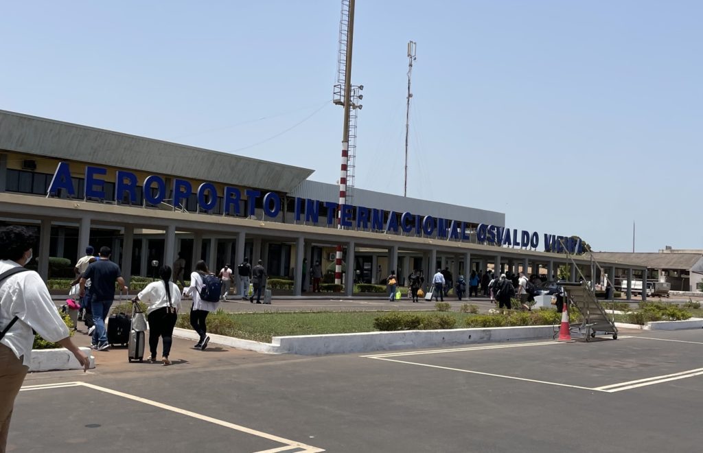 Osvaldo Vieira International Airport in Bissau, Guinea-Bissau