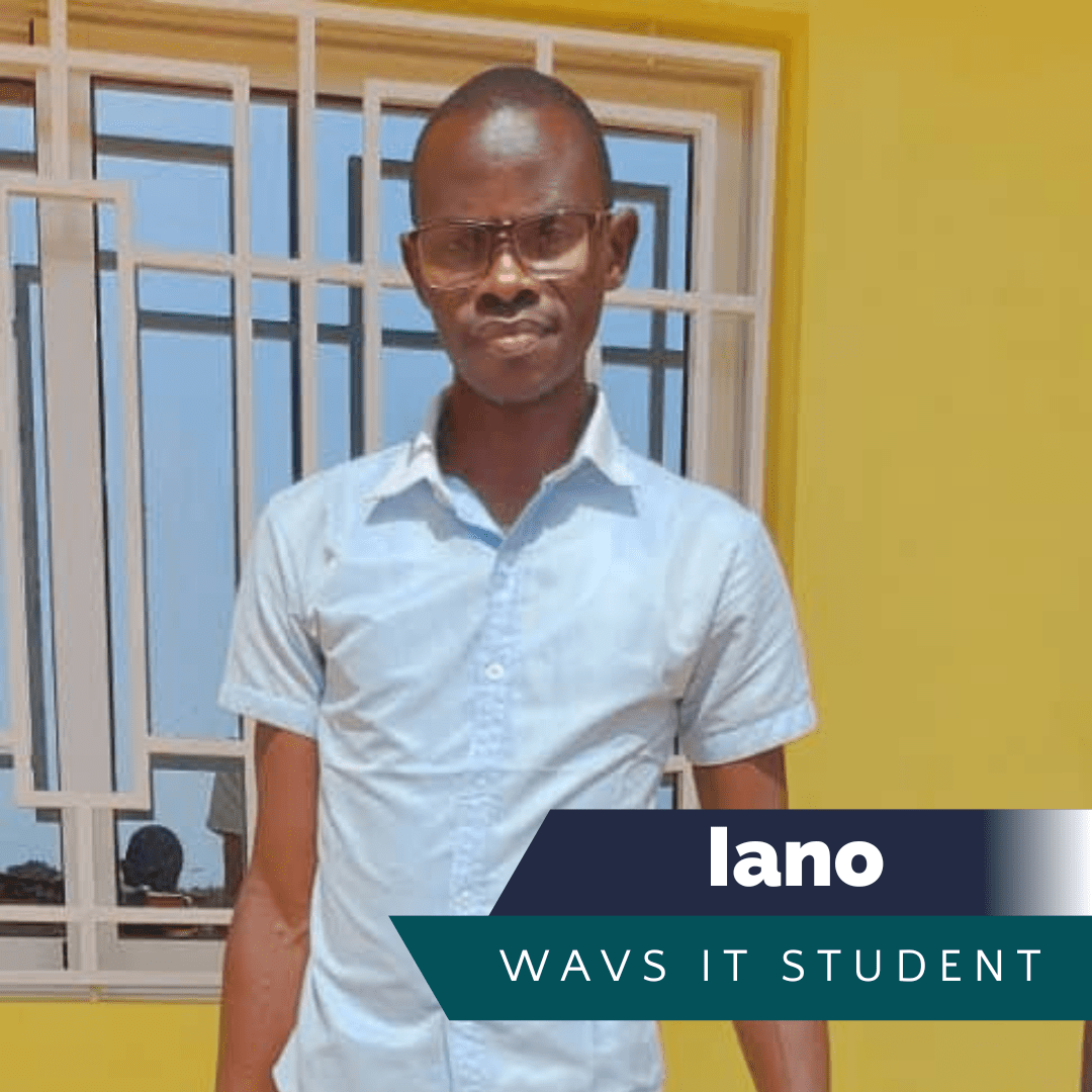 Iano - WAVS computer student in West Africa
