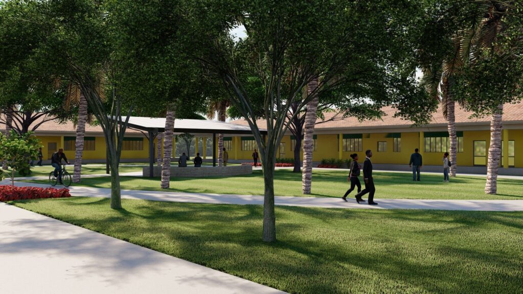 WAVS Landscape Rendering Bissau campus 2