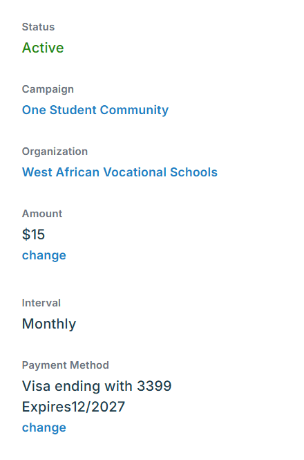 Donorbox Example 2