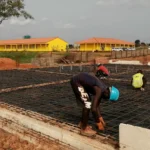 Construction continues on the new training center and steady progress is being made.