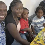 Part of the staff Christmas party is getting to share a meal all together.