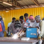 Welding students get to put the theory they learn in class into practice at the welding workshop.