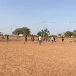 Students celebrated the end of the term with a morning soccer game!